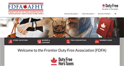 Desktop Screenshot of fdfa.ca